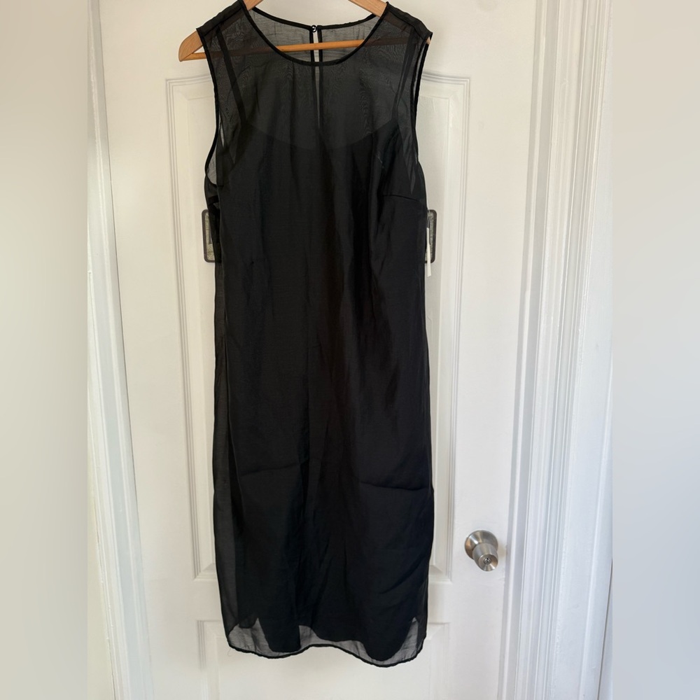 a new day Black Backless Dress